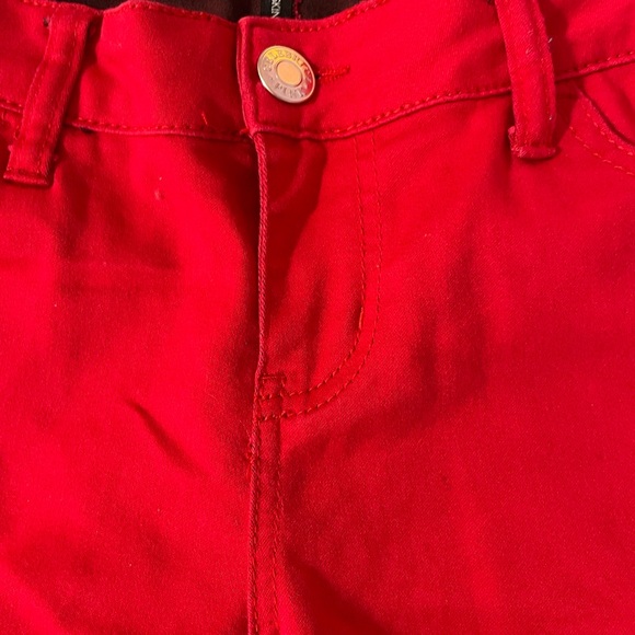 Celebrity Pink Skinny Jeans Red Small - Picture 6 of 16